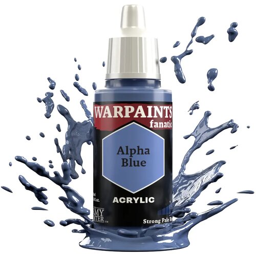 The Army Painter Warpaints Fanatic: Strong Pale Blues - Alpha Blue Cene