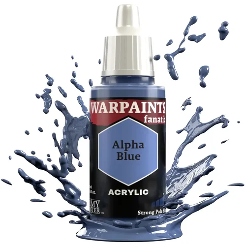 The Army Painter Warpaints Fanatic: Strong Pale Blues - Alpha Blue