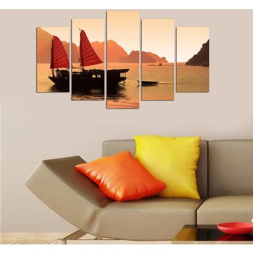 Wallity Set Slika 5M-35, 5 Delova Cene