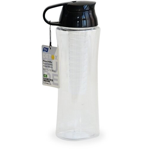 Microcer Fla&scaron;a za vodu 650ml Aqua detox transparent Cene