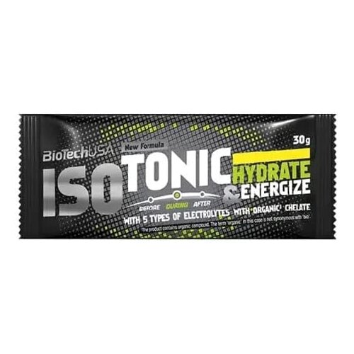 BioTech USA BioTechUSA IsoTonic 30g &amp;ndash; Izotonični Napitak za Hidrataciju i Energiju Slike