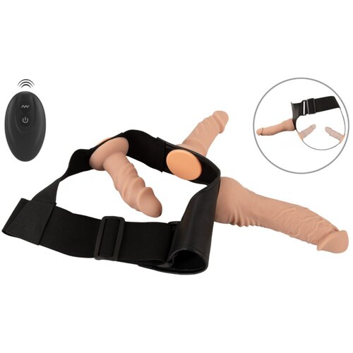 You2Toys Strap-on sa vibratorom i dva dildoa, RC Slike