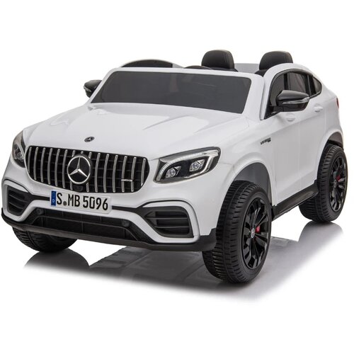 Dečiji auto na akumulator mercedes benz glc amg 63S white, dvosed Slike