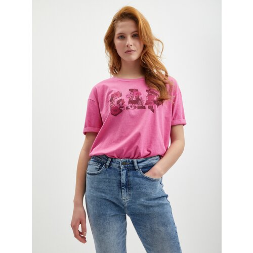 GAP T-shirt with floral logo - Women Cene
