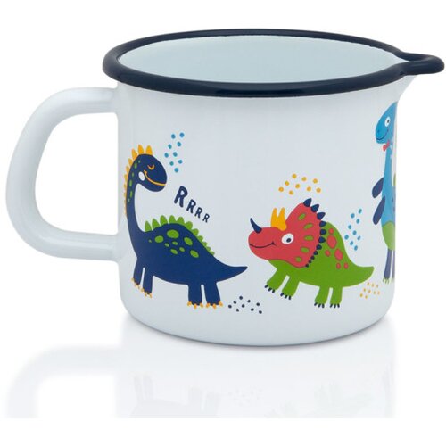 Metalac lončić s kljunom i skalom dino boy 10cm/0,80 lit Cene