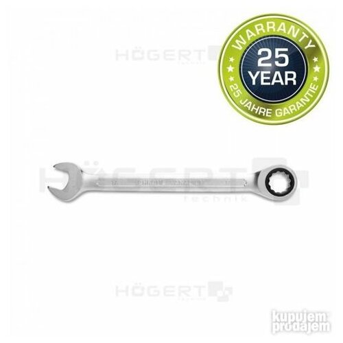 Hogert ključ viljuškasto okasti sa račnom 17 mm HT1R017 Cene