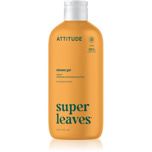 Attitude Super Leaves Coconut &amp;amp; Wild Berries gel za prhanje Orange Blossom &amp;amp; Eucalyptus 473 ml Slike