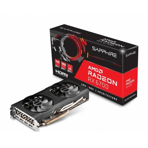 Sapphire aMD Radeon RX 6700 OC 10GB 160bit RX 6700 GAMING OC 10GB (11321-03-20G) Slike