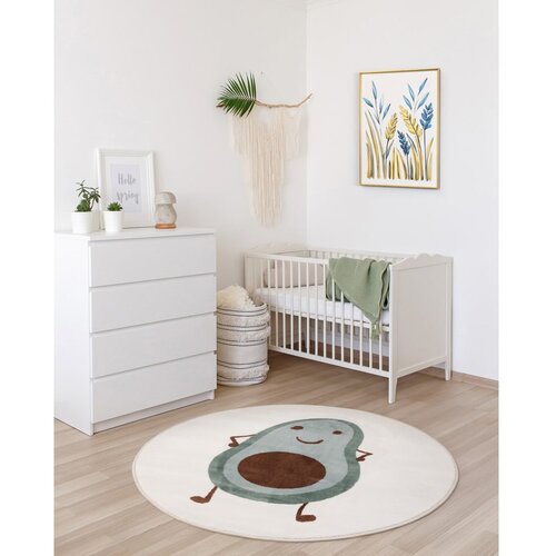 FD Mentol zeleni/boje slonovače dječji tepih &amp;oslash;100 cm Avocado Mint &amp;ndash; Slike