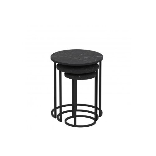 Hanah home set stolova gloria black Slike