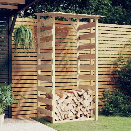  Pergola s krovom 100 x 90 x 200 cm od impregnirane borovine Cijene