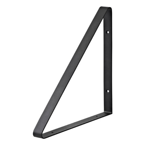 DOLLE zidna konzola Bermuda (250 x 25 x 250 mm, Opteretivost: 25 kg, Metal, Crne boje) Slike