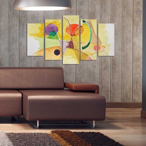 Wallity Set Slika 5ABSMDF-66, 5 Delova Cene