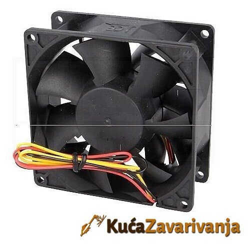 El. Mat VENTILATOR DC 24V 92x92x38 SUNON Ball 3 izvoda Cene