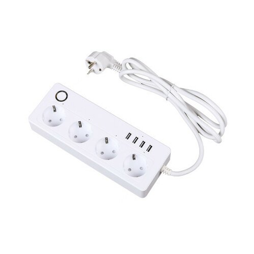 Moye voltaic smart power Strip V2 4 EU plugs + 4 USB Plugs 3680W 16A ( 045433 ) Slike
