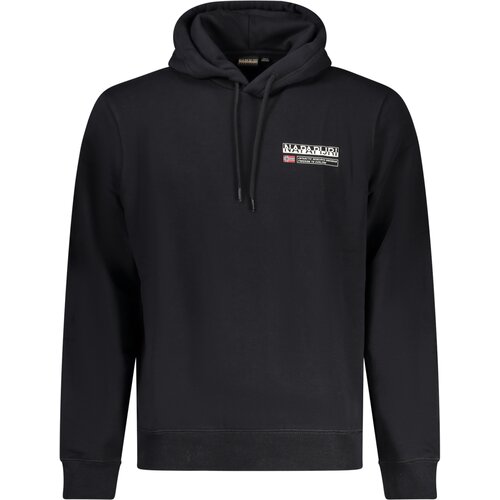 Napapijri SWEATSHIRT WITHOUT ZIP MEN BLACK Slike