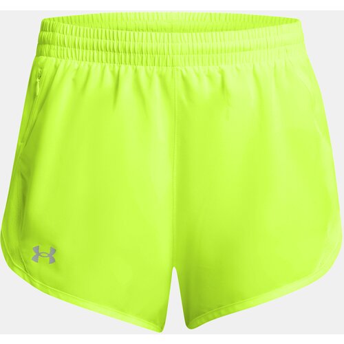 Under Armour Zelené dámské sportovní kraťasy UA Fly By 3'' Shorts-GRN Cijene