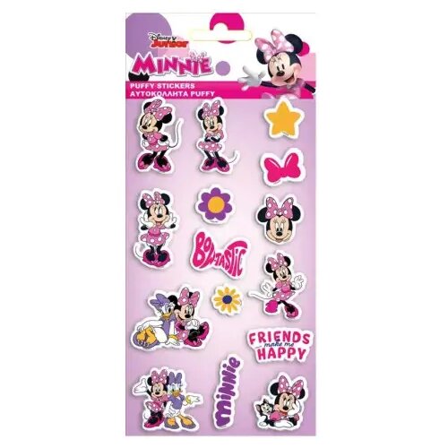 Luna Set naljepnica Minnie Mouse 3D na listu 10x22 cm Cijene
