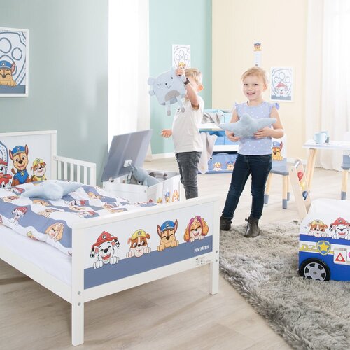 Roba Bombažna otro&amp;scaron;ka posteljnina za otro&amp;scaron;ko posteljico 100x135 cm Paw Patrol &amp;ndash; Slike