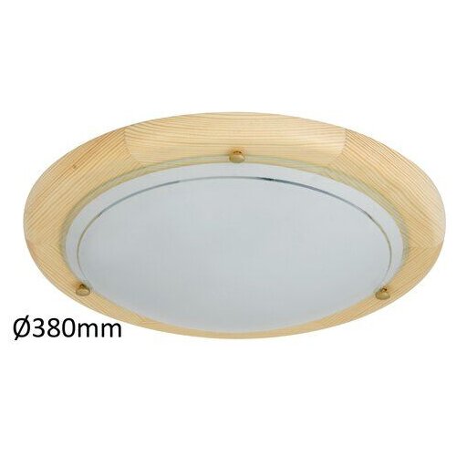 Rabalux fa ufo plafonjera D38 E27 2x60W nature opal Cene