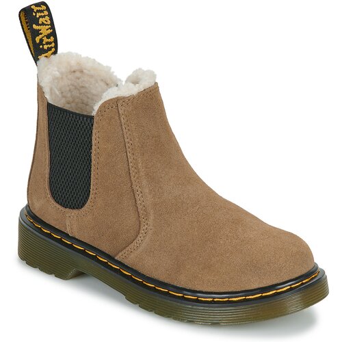 Dr. Martens 2976 Leonore J Dark Khaki Bronx Suede Bež Cijene