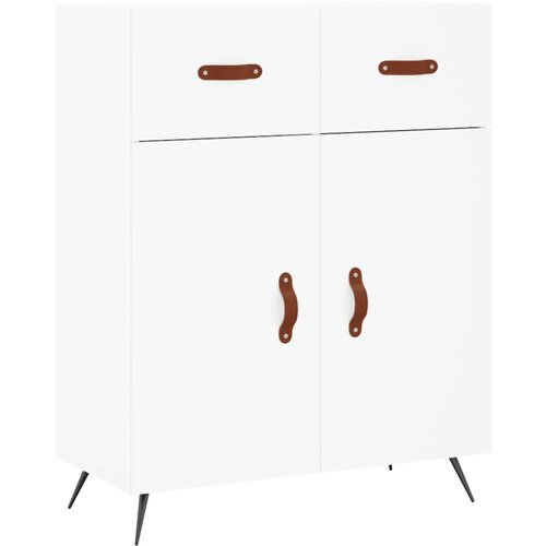 Maison Chic Komoda - Predalnik bela 69,5x34x90 cm inženirski les, (21716349) Cene