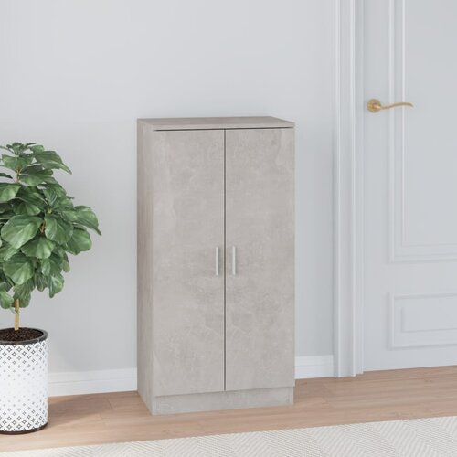 vidaXL Ormarić za cipele boja betona 55x35x108 cm konstruirano drvo Cijene