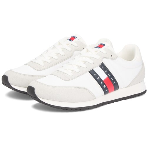 Tommy Jeans Nizke superge &amp;#039;CLASSIC&amp;#039; svetlo siva / rdeča / črna / bela Slike