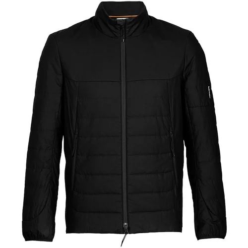 ICEBREAKER Športna jakna 'Loft' črna / bela