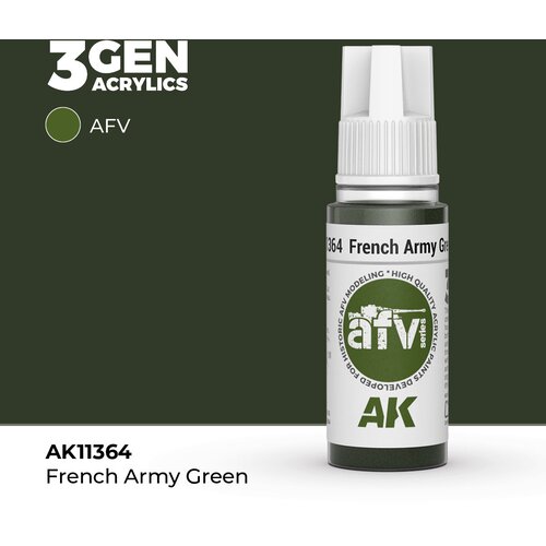 AK Interactive French Army Green 17ml - 3rd Gen Akrilna Boja AK11364 Cene