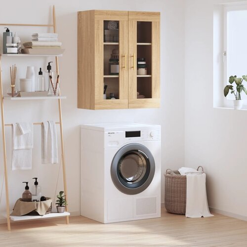 vidaXL Stenska omarica sonoma hrast 69,5x34x90 cm Cene