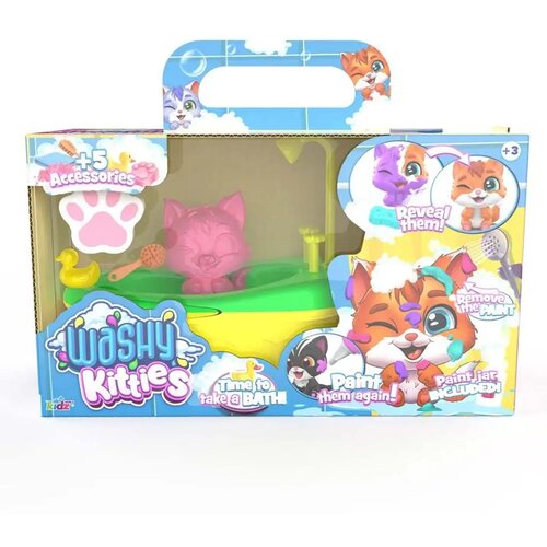 Flair Toys Washy Friends: Color Reveal Mačkice za kupanje s kadom i dodacima - Sz&ouml;rmi Cijene