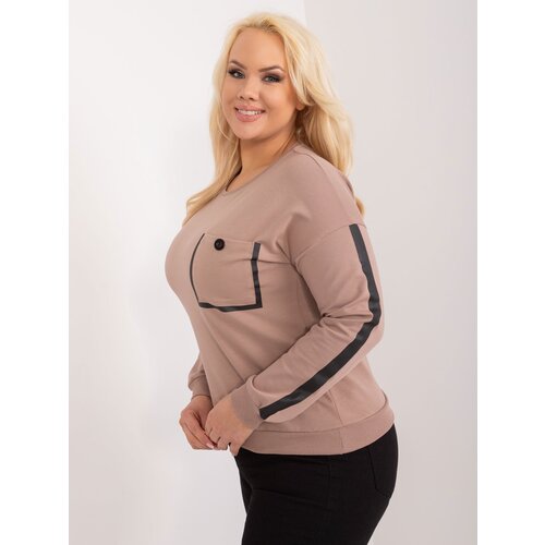 RELEVANCE Blouse-RV-BZ-9329.57-dark beige Slike