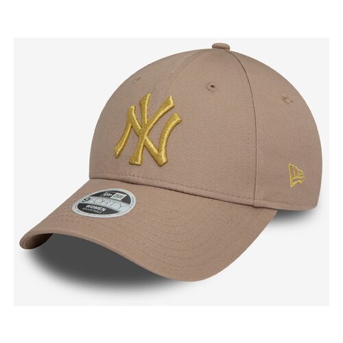 New Era 9FORTY NY Yankees Metallic Logo Green - Berretto Regolabile Donna/adulto, Visiera Curva, Taglia Unica 53,9-58,7 Cm