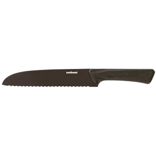 Sambonet NOŽ ZA KRUH Black Edge 20 cm nerjaveče jeklo Cene