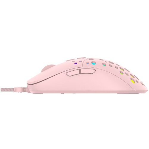 WHITESHARK Tristan-2 GM-9004 RGB gaming mi&amp;scaron; 12.800 DPI, rozi Slike