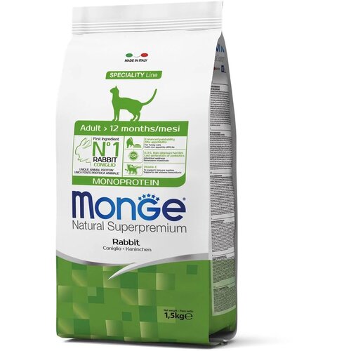 Monge Natural ADULT Monoprotein sa zecem 10kg za odrasle mačke Cene
