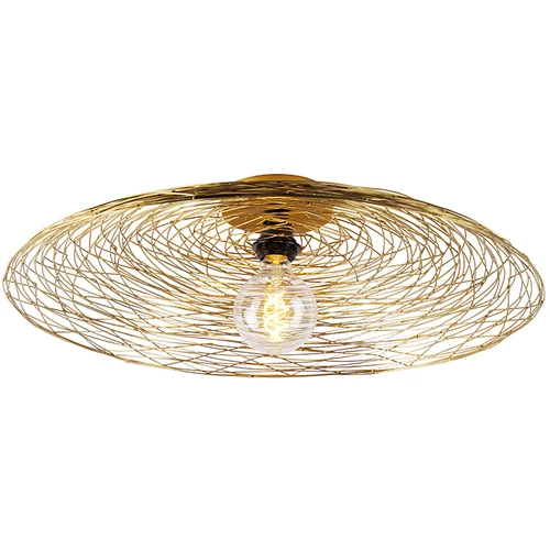 QAZQA Orientalska stropna svetilka zlata 60 cm - Glan