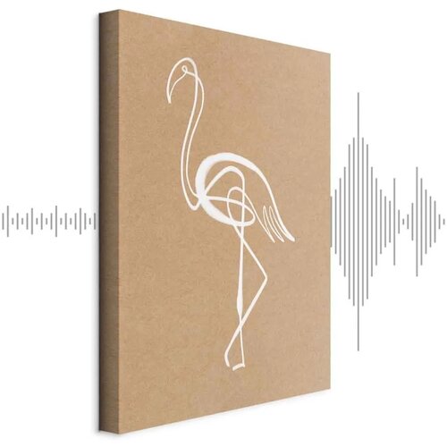 Slika - White Flamingo (1 Part) Vertical 20x30 Akustična Cijene