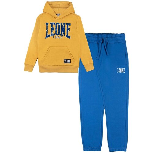 Leone 1947 Trenirka komplet Boy Tracksuits Hoody Street Style Rumena Cene