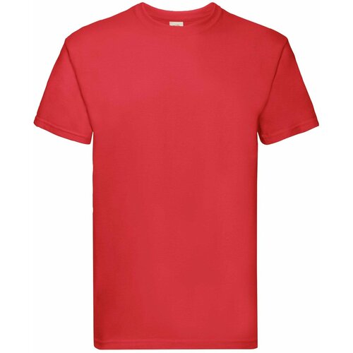 Fruit Of The Loom Super Premium Red T-shirt Slike