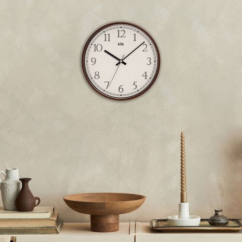 Wallity Zidni sat Slim, 30,5x30,5 cm, Braon Cene