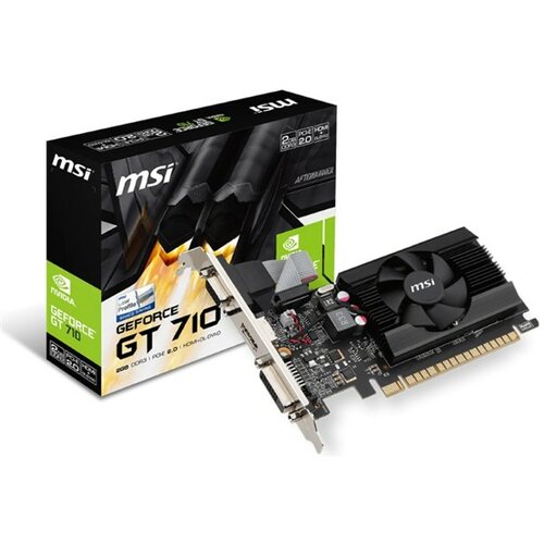 MSI nVidia GeForce GT 710 2GB 64bit GT 710 2GD3 LP grafička kartica Slike
