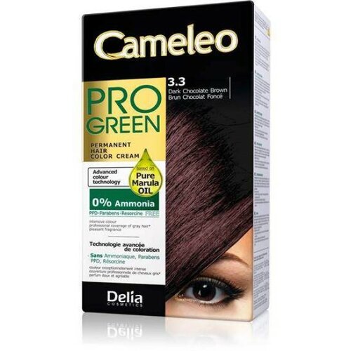 Delia farba za kosu cameleo pro green | farbanje kose | trajna boja za kosu Slike