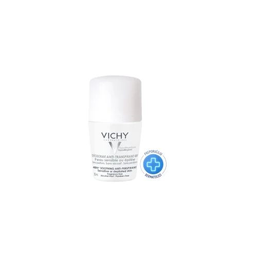 Vichy Roll-on dezodorans za regulaciju znojenja Sensitive