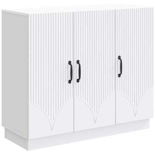 vidaXL Kreveta Bijela 89 x 34 5 x 77 cm Konstruirano drvo - Bijela Cijene