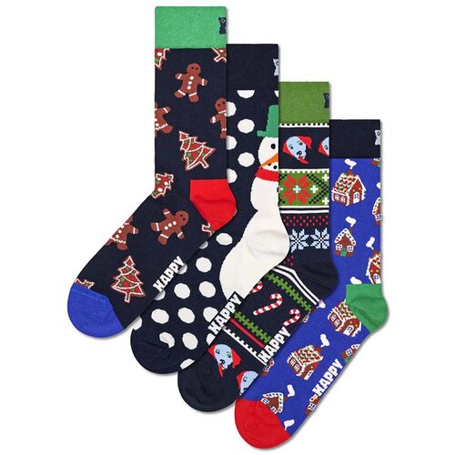 Happy Socks UNISEX 4-PACK GINGERBREAD SOCKS GIFT SET Slike