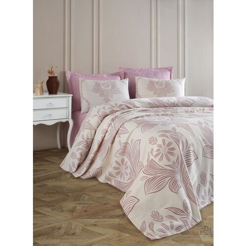 Lessentiel Maison set Prekrivač i jasučnice Jumbo, 200 x 230 cm, Prljavo roze Slike