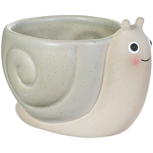 Sass &amp;amp; Belle Glinena ukrasna tegla za cvijeće &amp;oslash; 9 cm Snail &amp;ndash; Slike