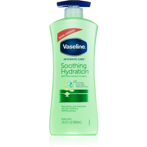 Vaseline Intensive Care pomirjevalni losjon za telo z dozirno črpalko Aloe Fresh 600 ml Slike